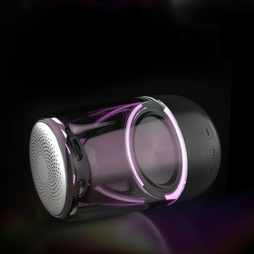 Bocina Bluetooth Inalámbrico C7 Con Luces De Colores Led2023