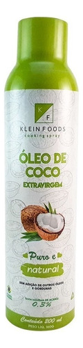 Óleo De Coco Extravirgem - 100% Puro - 200ml - Spray