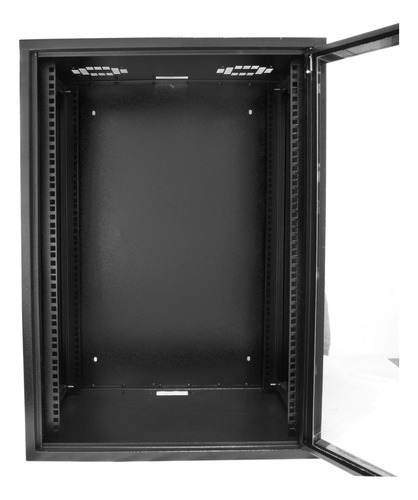 Mini Rack De Parede 16u X 670 Para Rede Ti Cftv E Automação