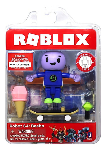 Roblox Robot 64: Beebo Robo Skate original + Código virtual