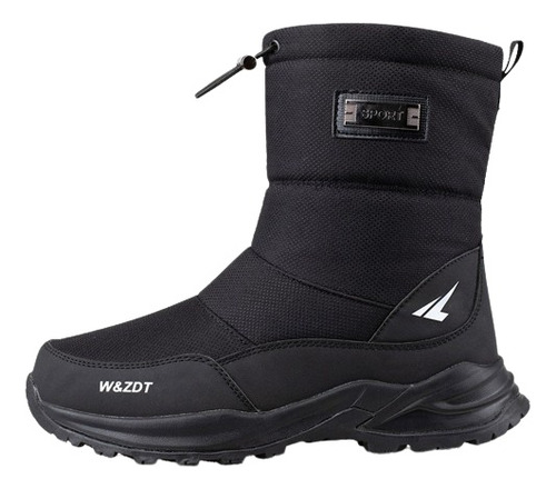 Botas De Nieve Cálidas Forro Polar Impermeables Para Hombre