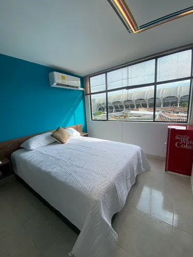 Se Alquila Apartaestudio En San Fernando Para Rentas Cortas O De Larga Estancia, A Una Cuadr Del Estadio, En 4 Pisso Con Ascensor