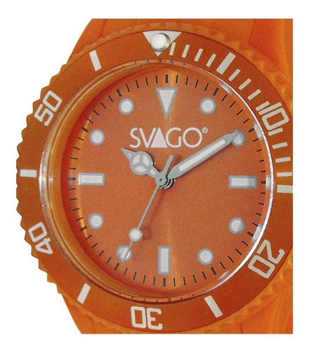 Reloj Unisex Análogo 5 Atm Bisel Giratorio Svago