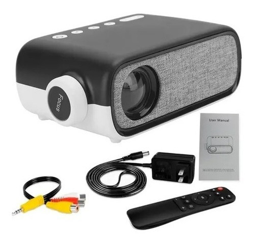 Mini Proyector Led Video Beam 800lm Hd 1080p Hdmi Usb Yg280