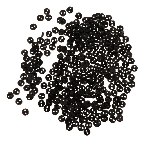 Juego De 900 Piezas 4 Mm 2 Agujeros Redondos Mini Botones
