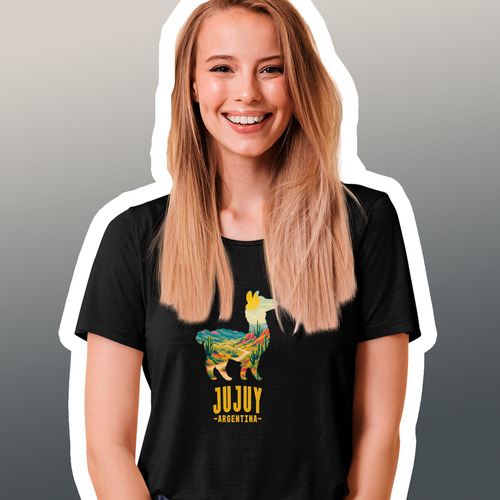 Remera Unisex Jujuy Llama Alpaca Calidad Ultra Premium