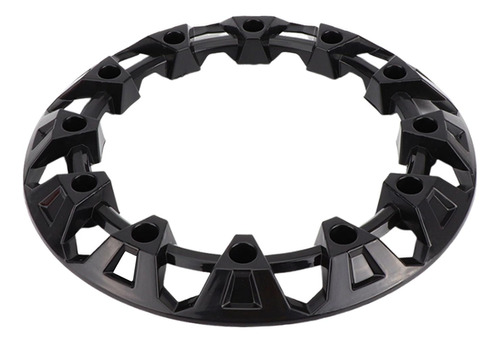 Generic Atv Rueda Llanta Cubo Protección Negro 8 Pulgadas