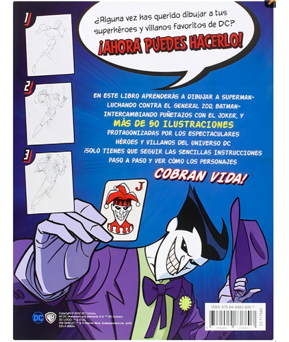 Como Dibujar A Batman, Superman Y Otros Superheroes Y Villan
