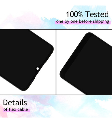 Zhangtuo Pantalla Táctil Lcd Compatible Para LG K51 Lm-k500um Lm-k500um3 Lm-k500mm Lm-k500qm