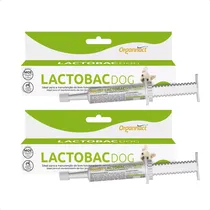 Comprar Kit 2 Lactobac Dog Organnact 16gr Suplemento Vitamínico Cães