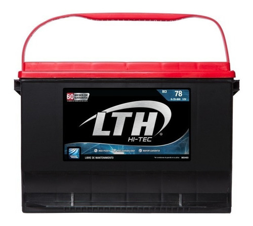 Bateria Lth Hi-tec Chevrolet Suburban 2005 - H-78-800