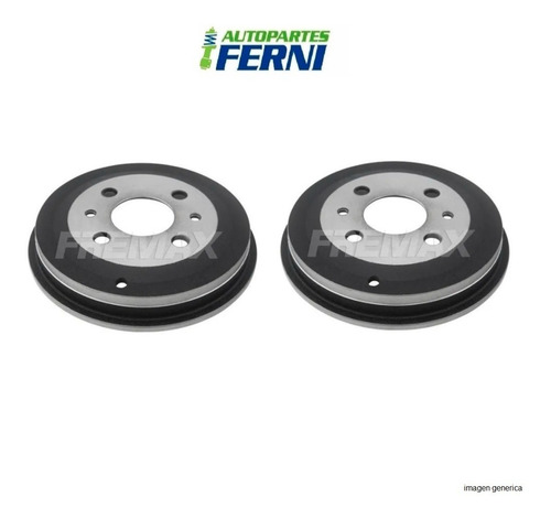 Kit X2 Campanas De Freno Delantera Fremax Ford F-100 66/81