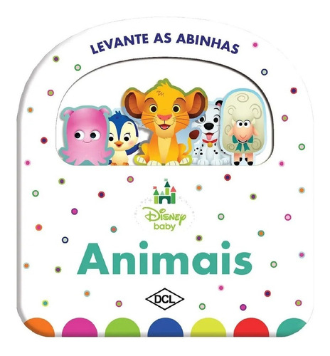Livro Levante As Abinhas Animais Disney Baby Dcl
