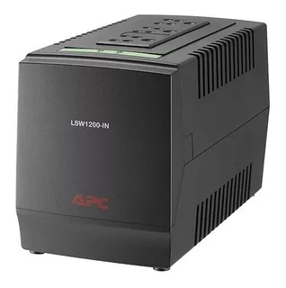 Estabilizador Apc Line-r Lsw1200-ind 1200va/600w 3 Slds 230v Color Negro