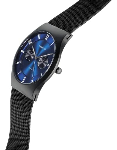 Bering Herren Analog Quarz Titanium Collection Armbanduhr Mi