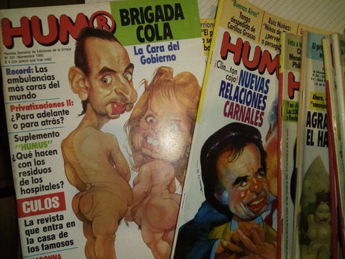 Lote 32 Ejemplares Revista Humor Año 1992 Completo