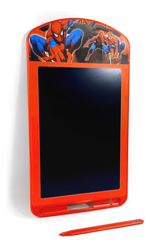 Pizarra Led Infantil C/escritura Multicolor Spiderman Y Mas Spider Man