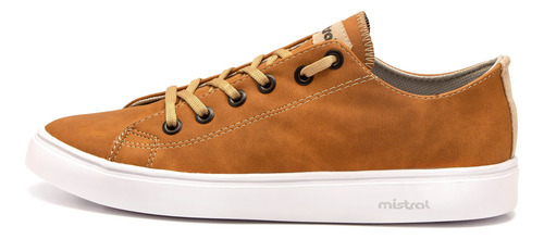 Zapatillas Urbanas Hombre Vestir Cuero Mistral