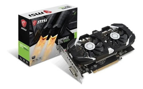 Tarjeta de video Nvidia MSI Gaming X GeForce 10 Series GTX 1050 Ti GEFORCE GTX 1050 TI GAMING X 4G 4GB