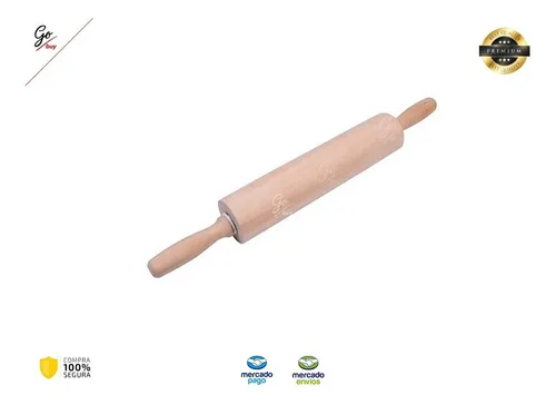 Rodillo Madera 45 Cm Para Panadería Y Repostería