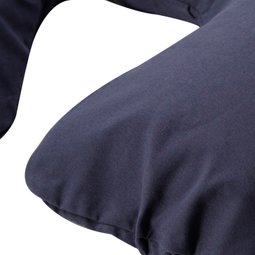 Imagen 4 de 10 de Set Viaje Almohada Inflable Y Antifaz Travel Blue Tb223 Full