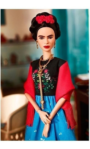 Imagem 4 de 7 de Barbie Série Mulheres Insp. Frida Kahlo Ms