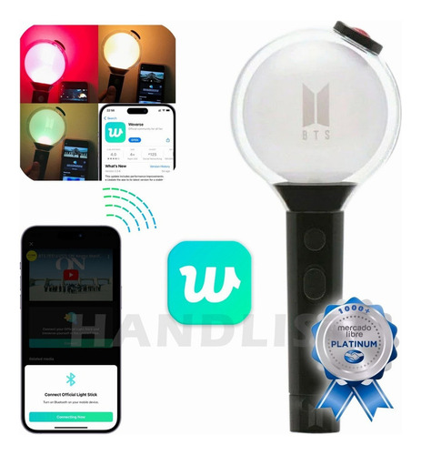 Bts Army Bomb Ver.4 Lightstick Map Of The Soul Concert Lamp
