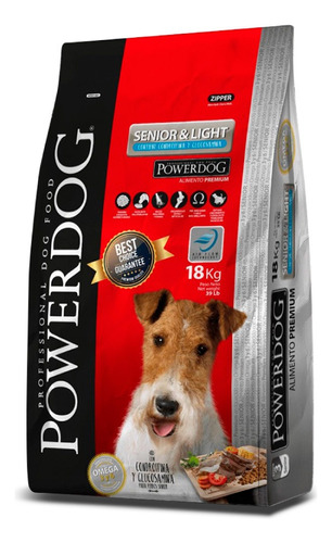 Powerdog Alimento Perro Senior & Light 3kg