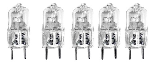  5  -pack Foco De Repuesto Para 120 V 20-watt Para Microond