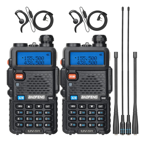 Radio Bidireccional Ham Radio Handheld Recargable De Largo A