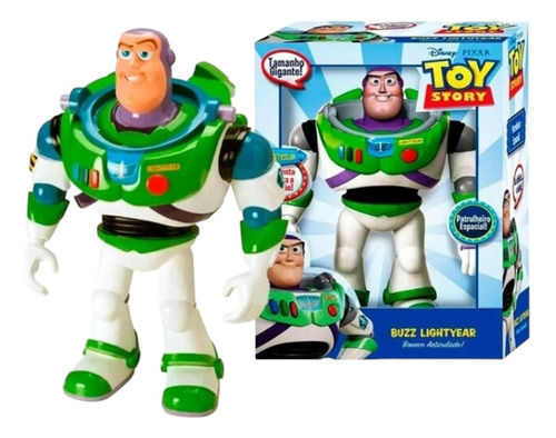 Buzz Lightyear Toy Story 55cm Articulada Oficial No Interact