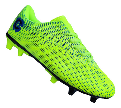 Zapatos Futbol Adulto Full Grass Moda Deportiva Verde 3254