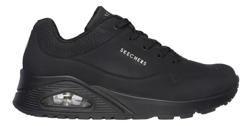comprar Tenis Skechers Street Uno - Stand On Air Negro Para Mujer