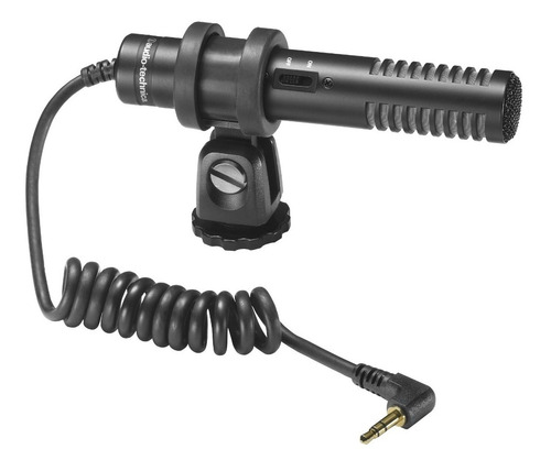 Audio-technica Pro-24cm - Micrófono Estéreo P/ Cámara Color Negro