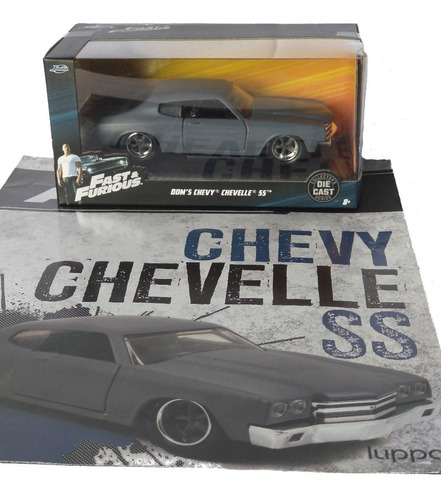 Auto Fast & Furious Dom´s Chevy Chevelle Ss + Fasciculo