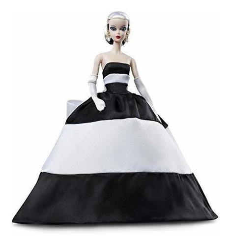 Muñeca Barbie En Blanco Y Negro Para Siempre