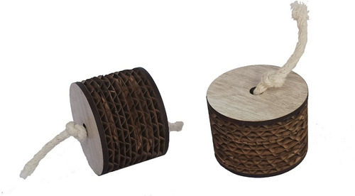 Juguete Ruedita Carton Corrugado Para Gatos - Bagner