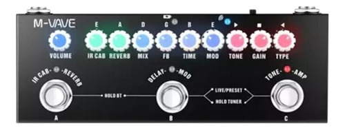 S Pedal De Efecto M-vave Cube Baby Negro