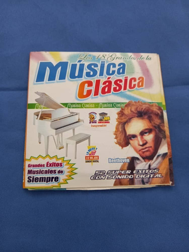 C D Musical - Musica Clasica - 52 Temas En 3 Cds - Datos