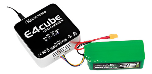 Quanum Rc E4 50w Equilibrio Cargador De Lipo 100 ~ 240v Ca (