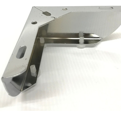 Pata Para Mueble Escuadra 5.5 Cm (4 Pza) Cromo Metalica