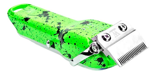 Wmark Maquina Cortadora De Pelo Inalambrica Ng-412 Verde 9c