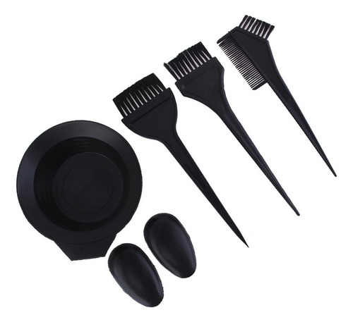 L Cuenco For Tinte De Color For El Cabello Con Y Cepillos,