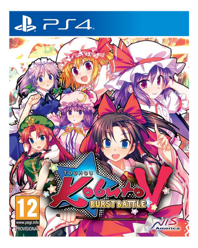Touhou Kobuto V Burst Battle Ps4 Midia Fisica