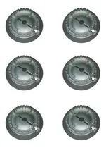 Comprar Kit De 6 Quemadores Estufa Acros Whirlpool Original Sin Tapa