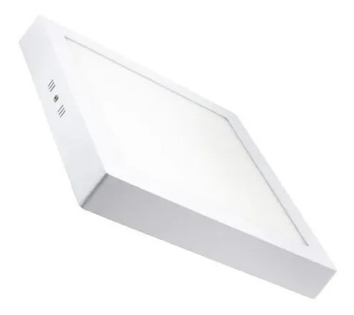 Panel Led  Superficial Cuadrado 12w, Pack De 3 Lamparas 