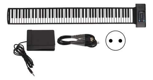 Piano Digital Enrollable, 88 Teclas, Función Midi, Sensible