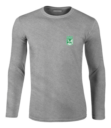 Camiseta Manga Larga Atlético Nacional Futbol Hombre Lph