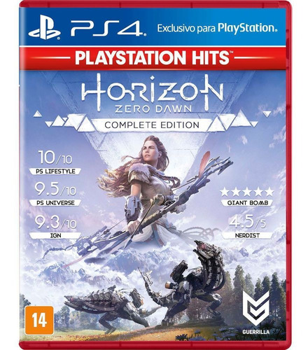 Horizon Zero Dawn Ps4 Playstation 4 Português