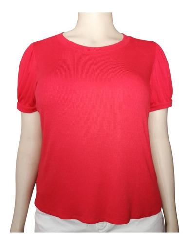 Polera Mujer Apt.9 Talla Xxl Roja Impecable